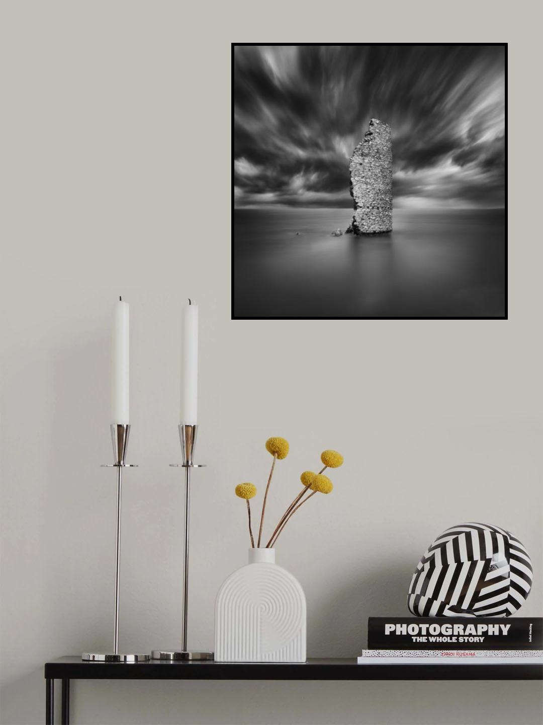 Ruined windmill Poster och Canvastavla