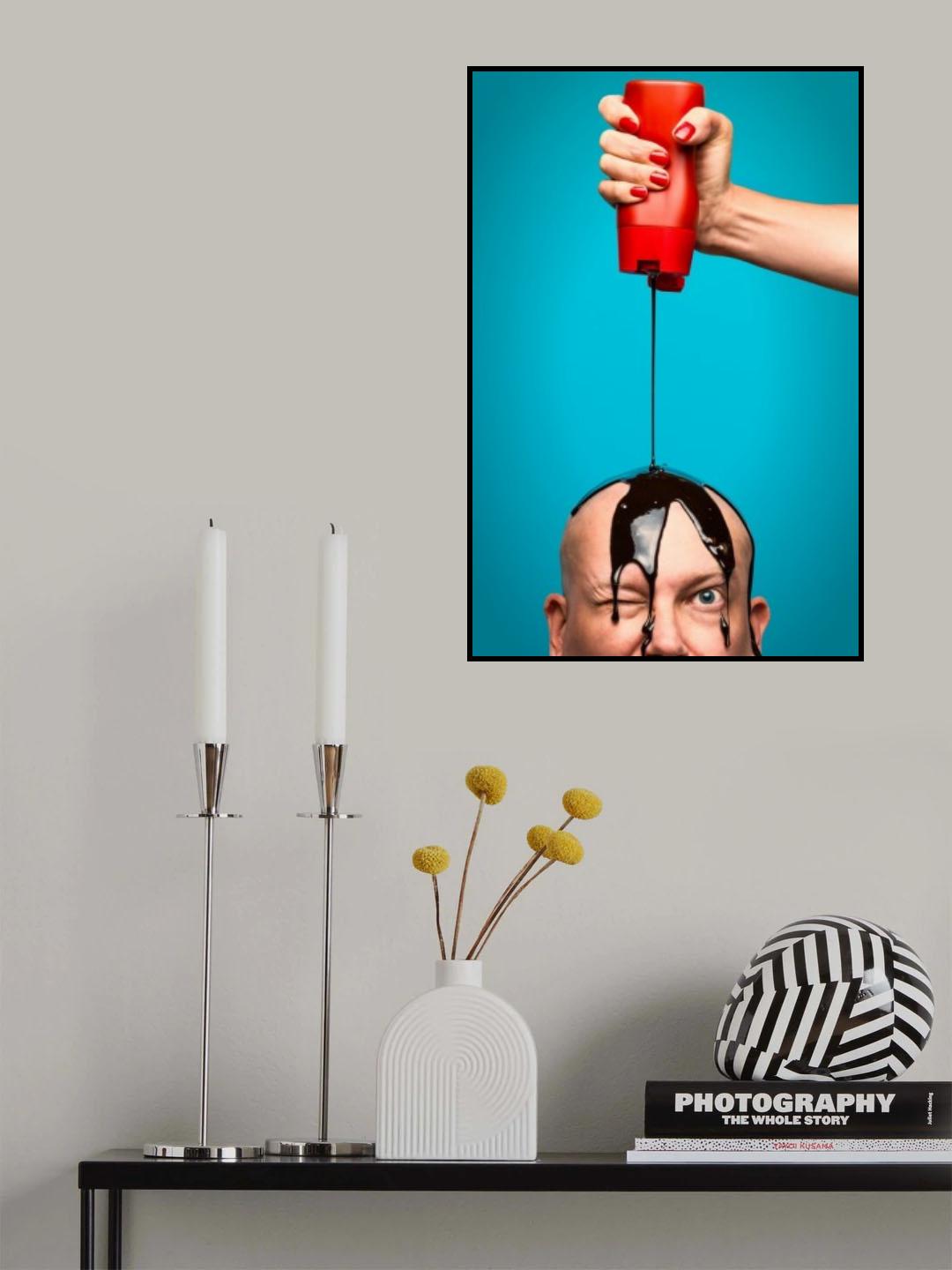 Mmm, Chocolate Poster och Canvastavla