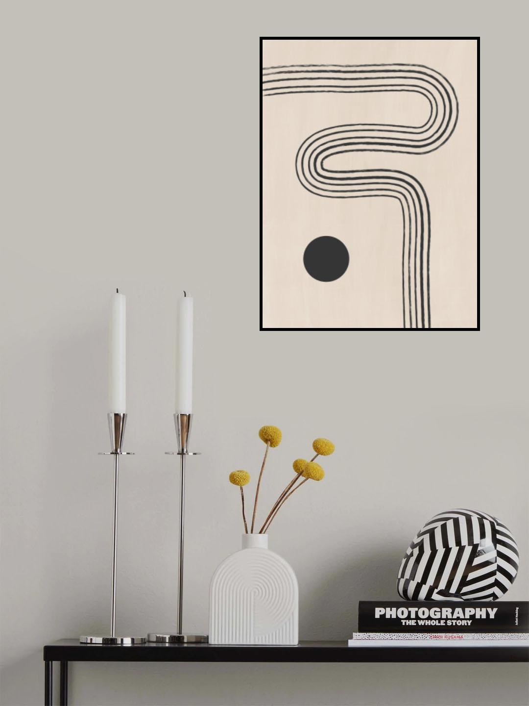 3x4 Aspectratioabstract76 Poster och Canvastavla