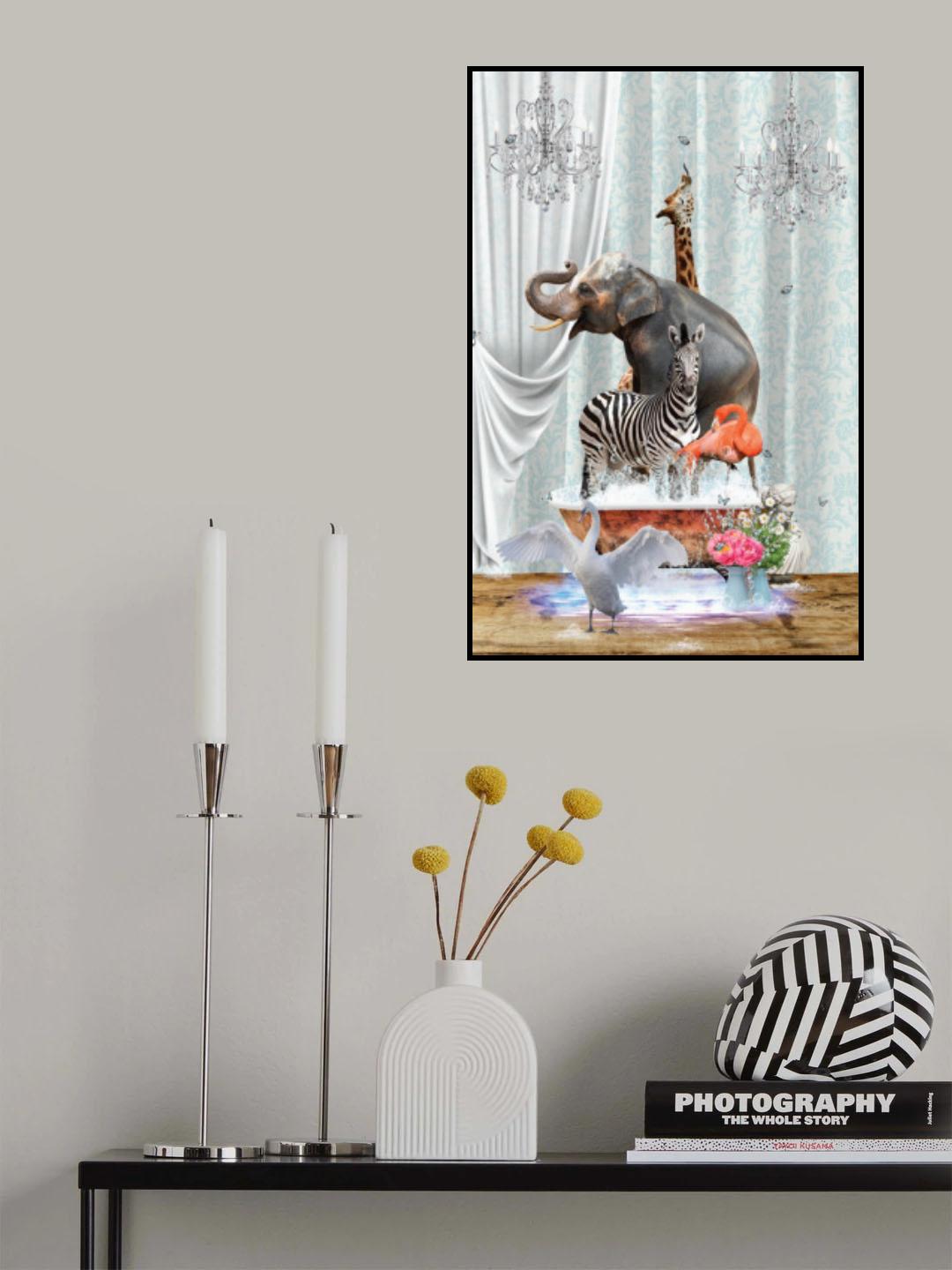 Family Time & Bubbles Poster och Canvastavla