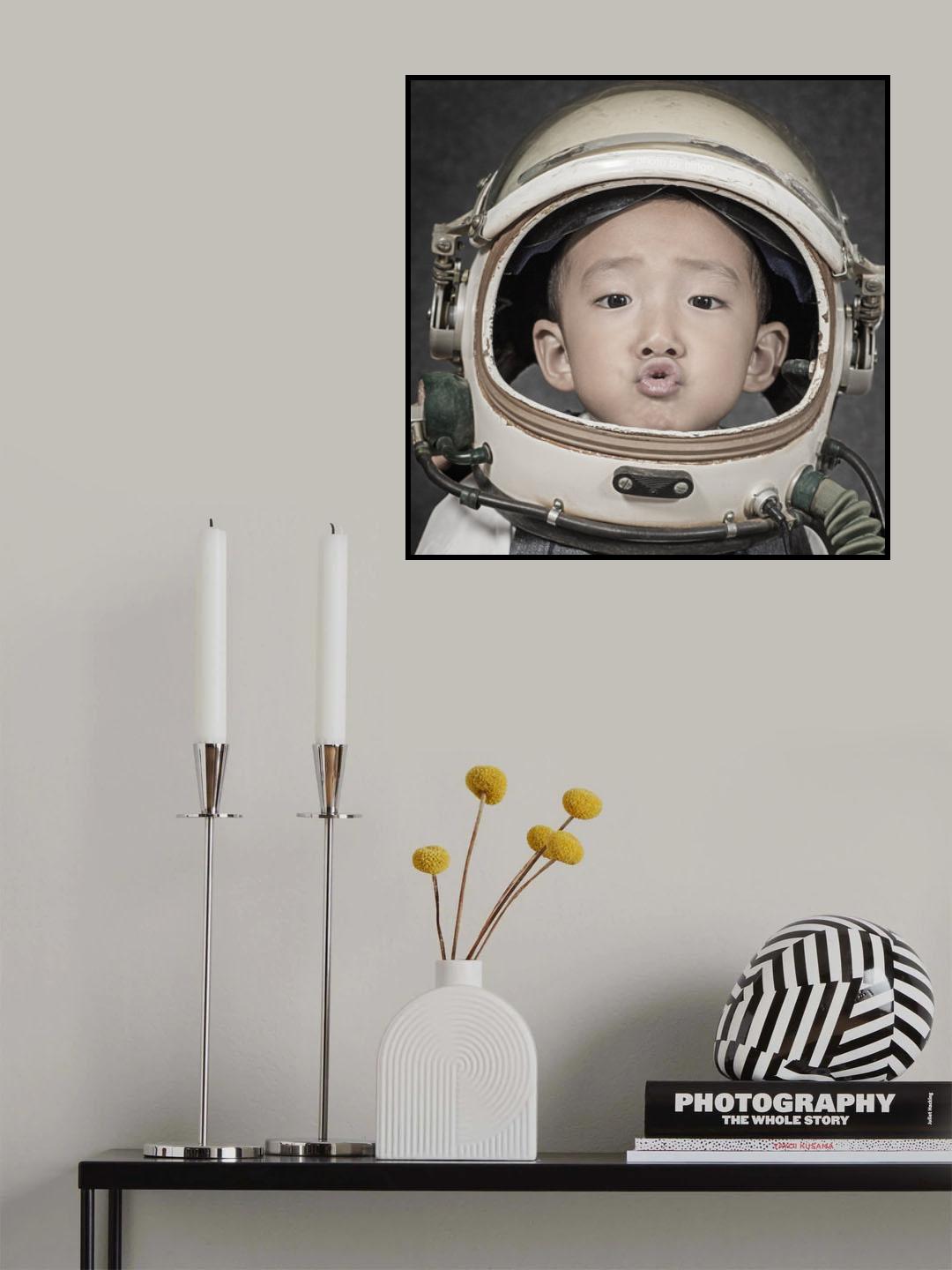 A little pilot Poster och Canvastavla