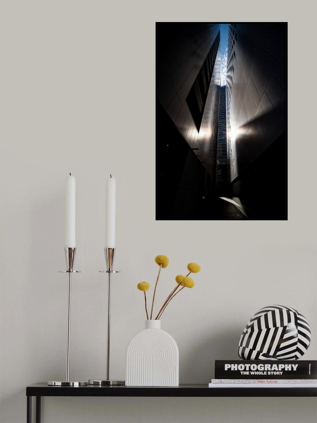 Rectangular sky Poster och Canvastavla