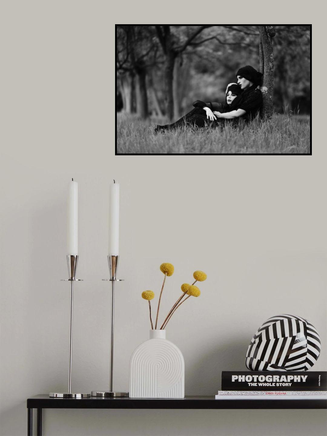 Tempus fugit,4 Poster och Canvastavla