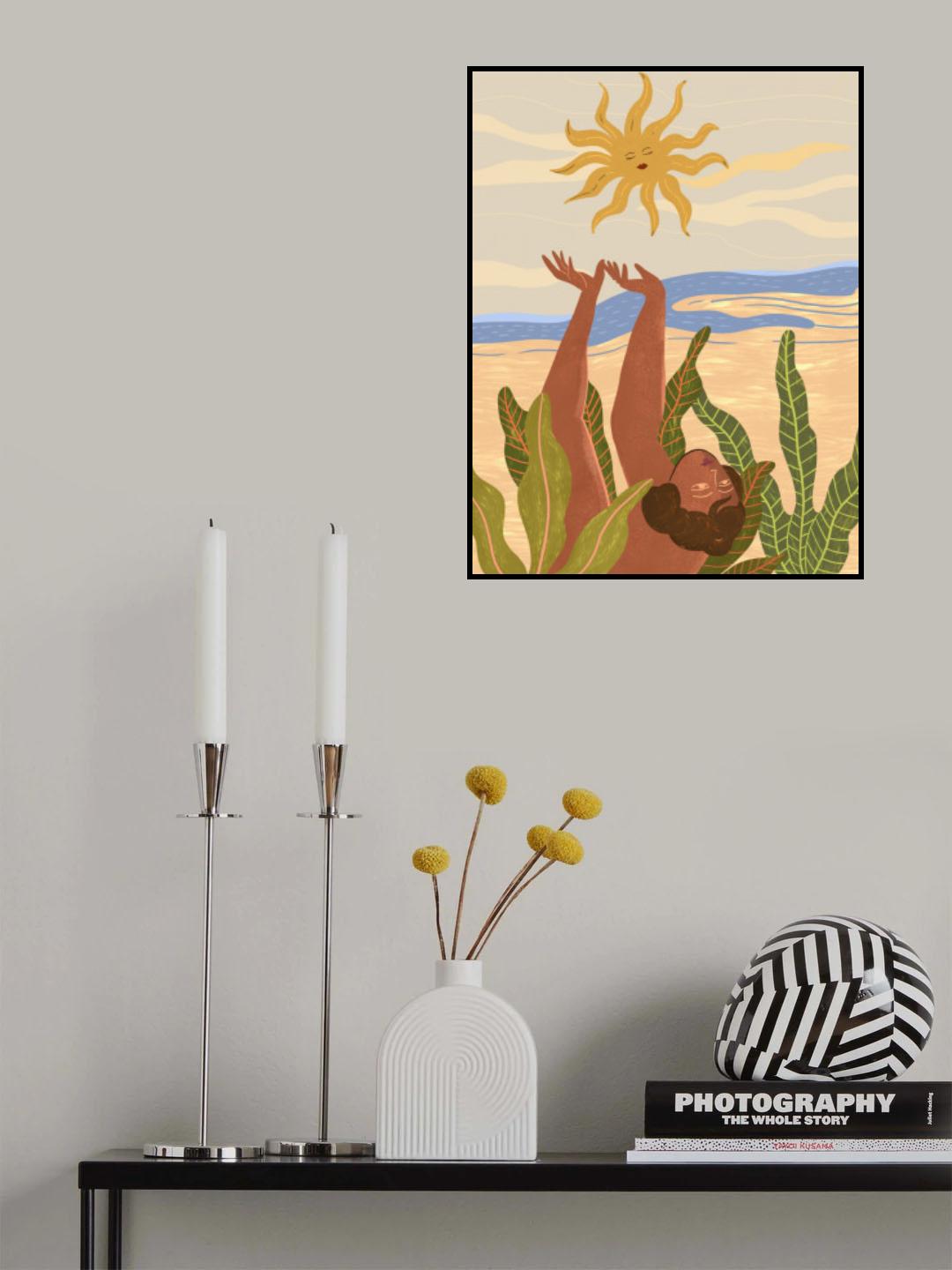 Sun Worship Poster och Canvastavla