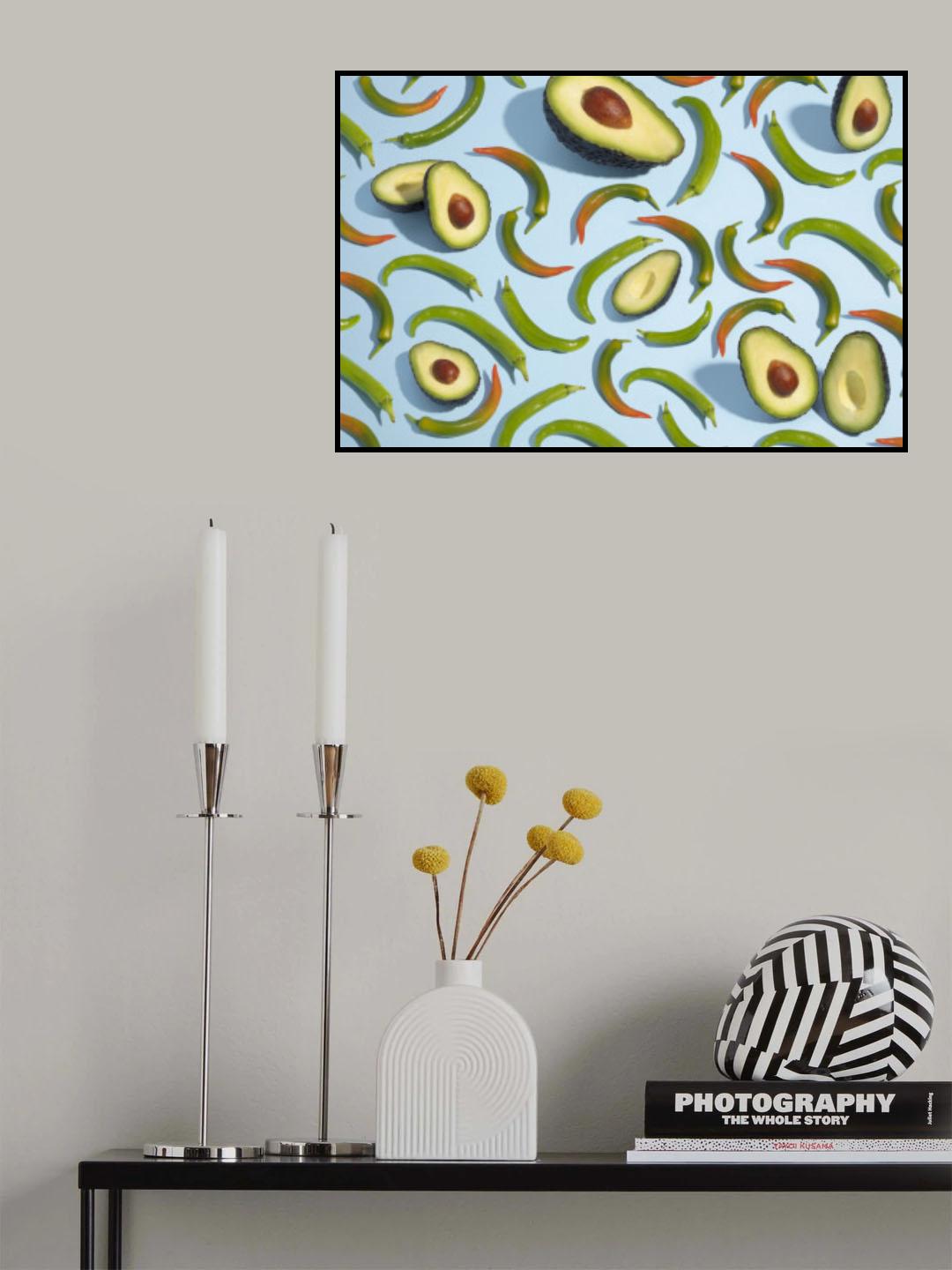 Chili Poster och Canvastavla