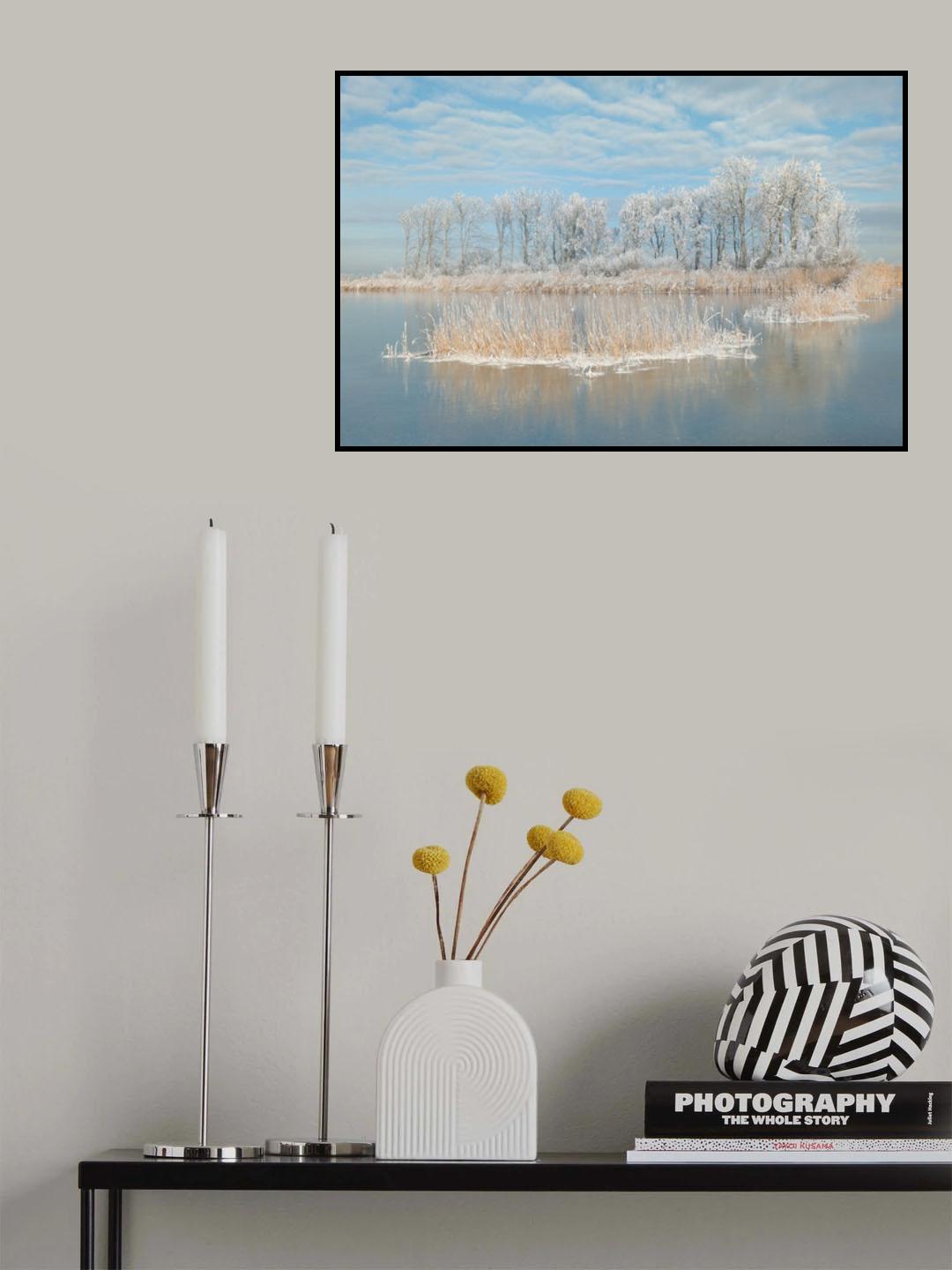 Winter Poster och Canvastavla