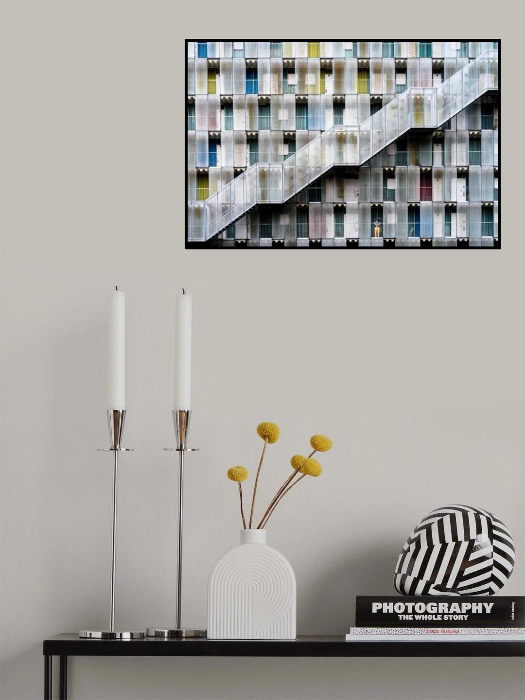 Geometric apartment Poster och Canvastavla