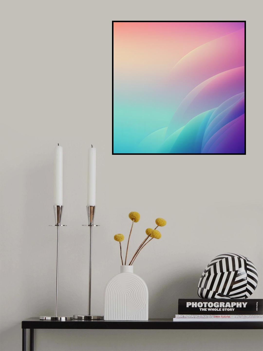 Gradient 100 Poster och Canvastavla