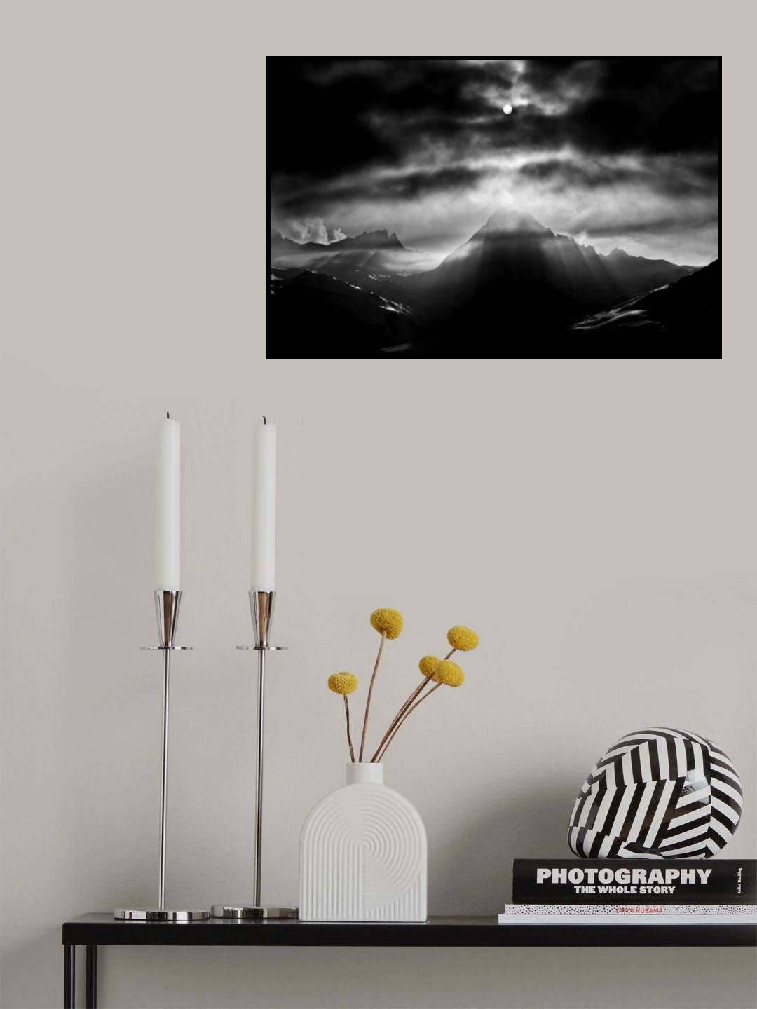 l`Aiguille Noire Poster och Canvastavla