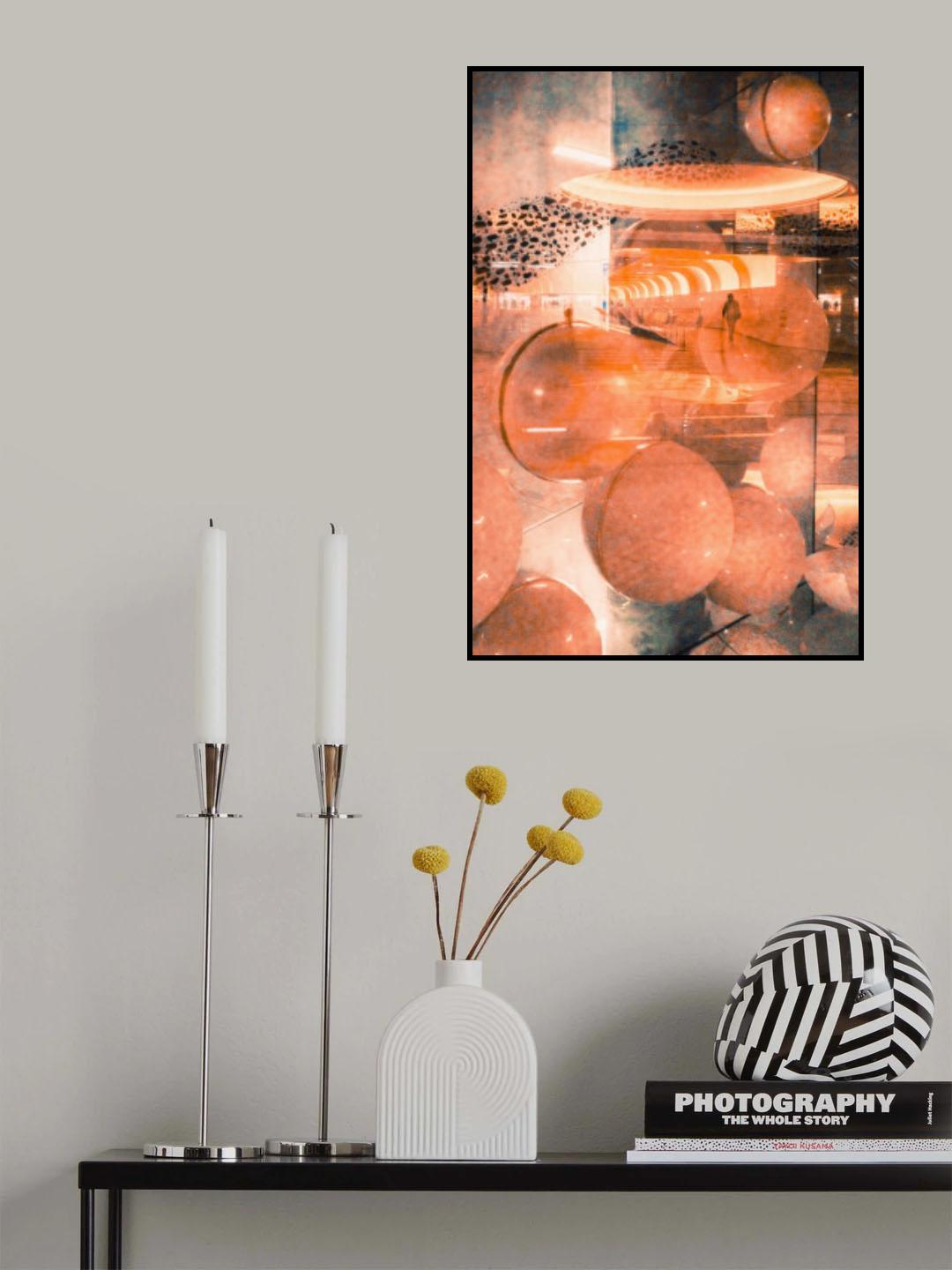 Fantasy World like Outer Space Poster och Canvastavla