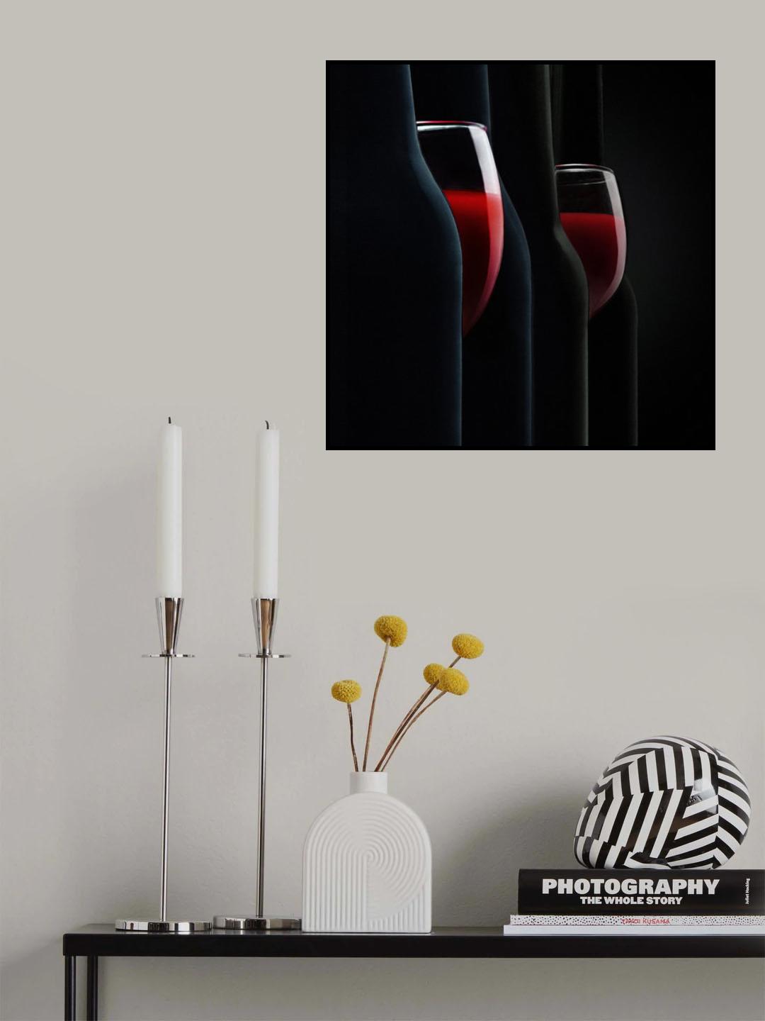 Red Poster och Canvastavla