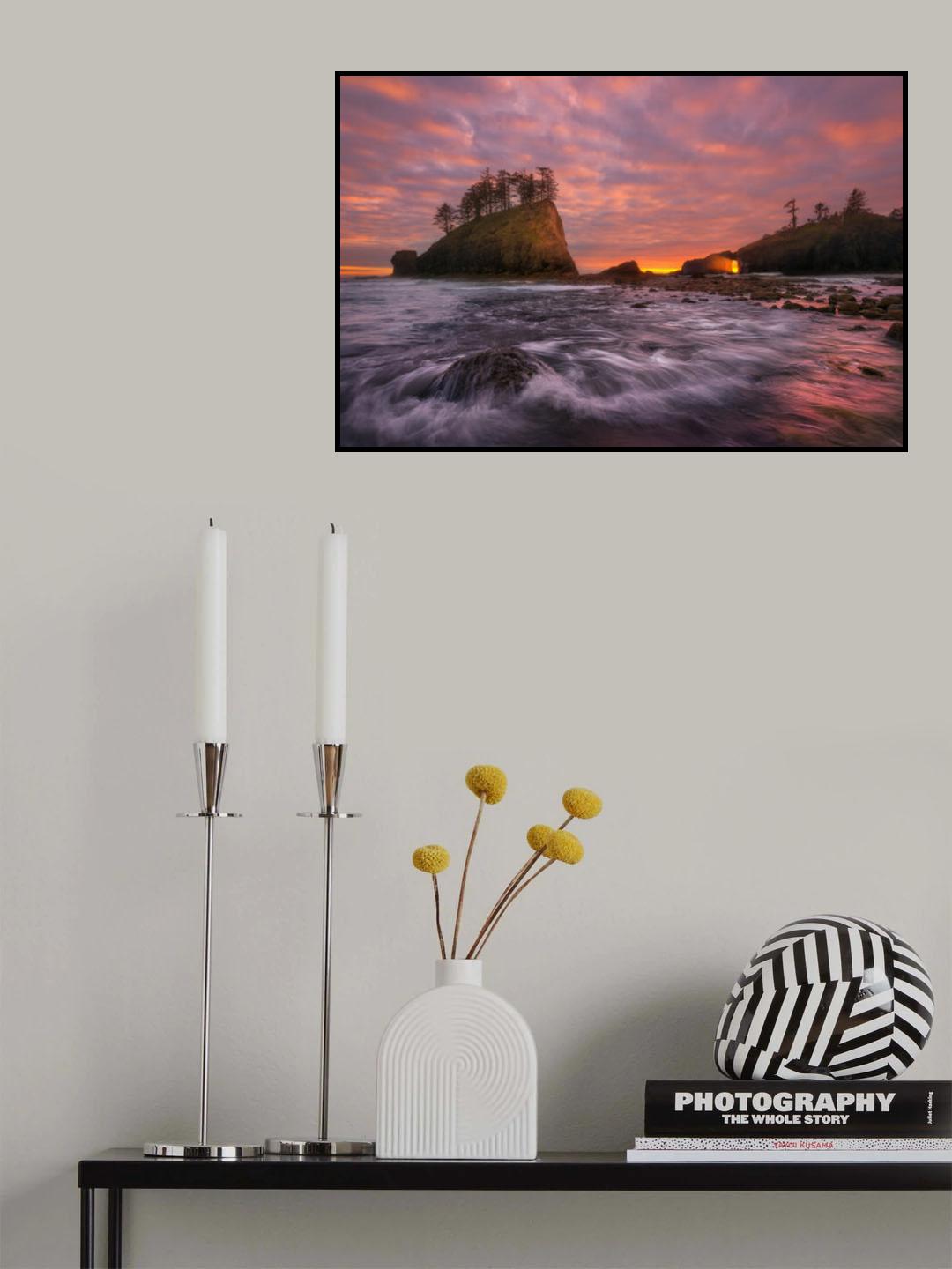 Earth Dances Poster och Canvastavla