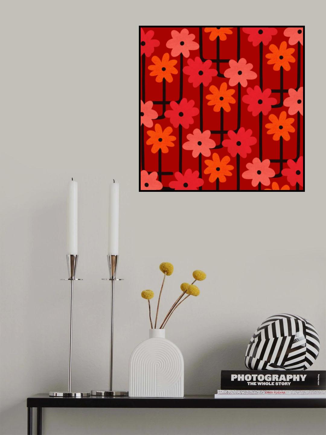 Blooms On the Move Poster och Canvastavla