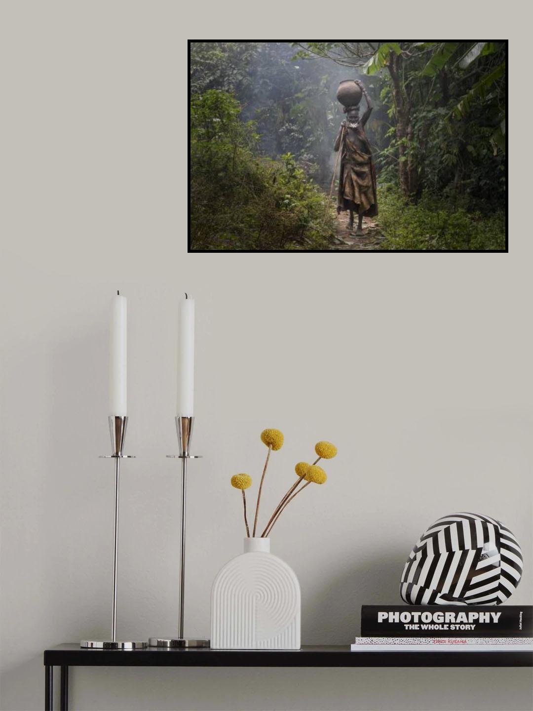Ethiopian Suri tribes Poster och Canvastavla