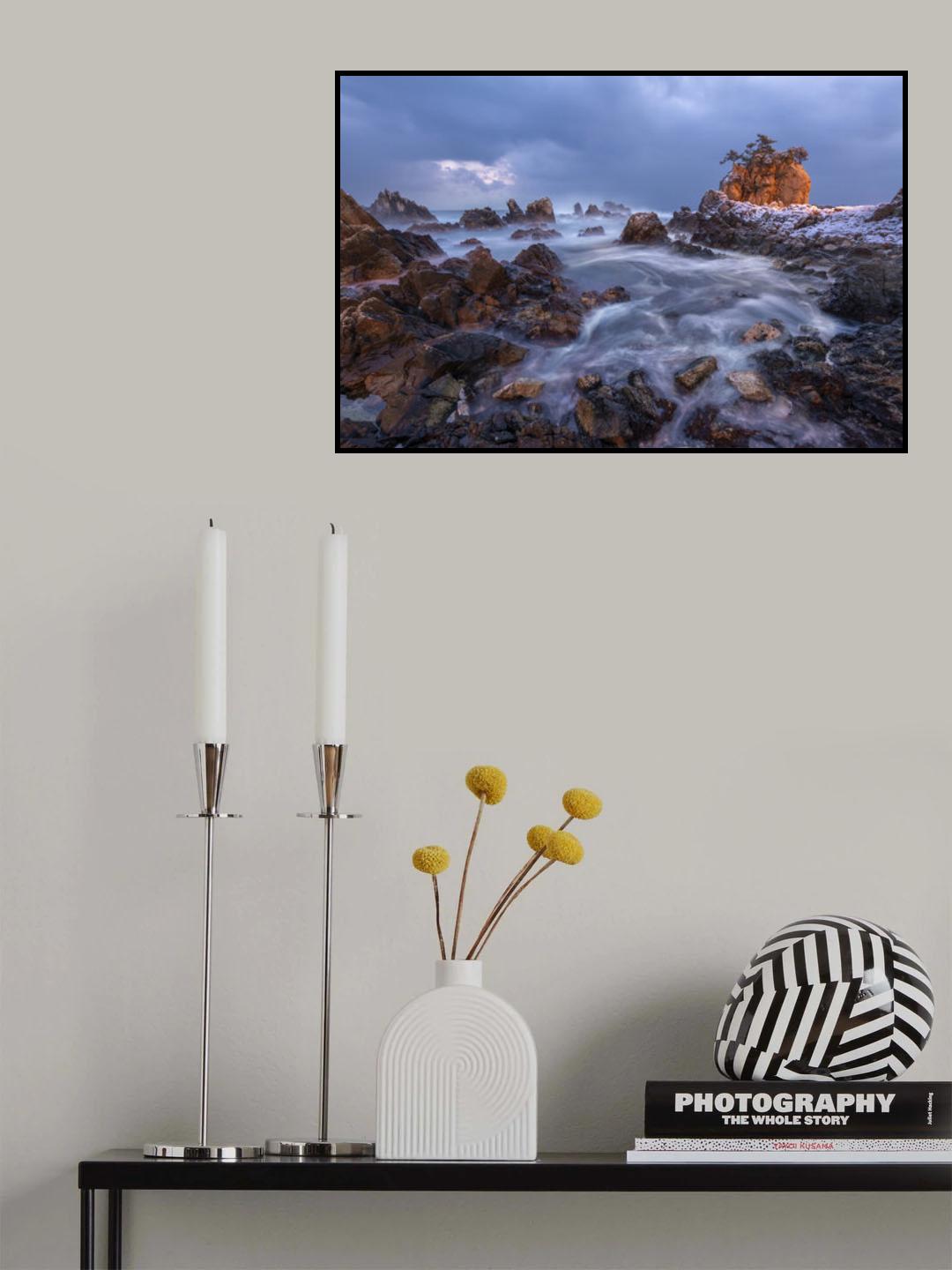 Swirling Poster och Canvastavla