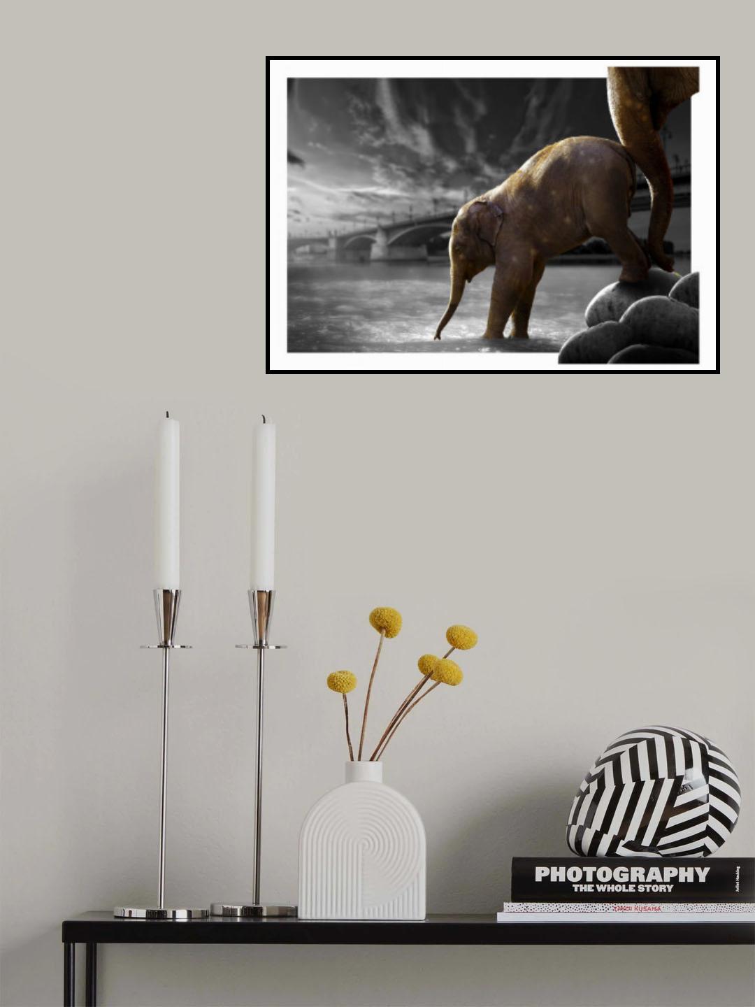 The Push Poster och Canvastavla