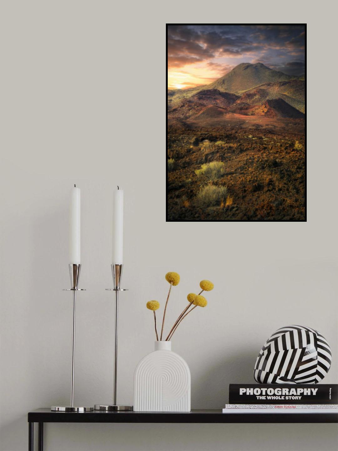 Volcanoes land 7R26594 Poster och Canvastavla