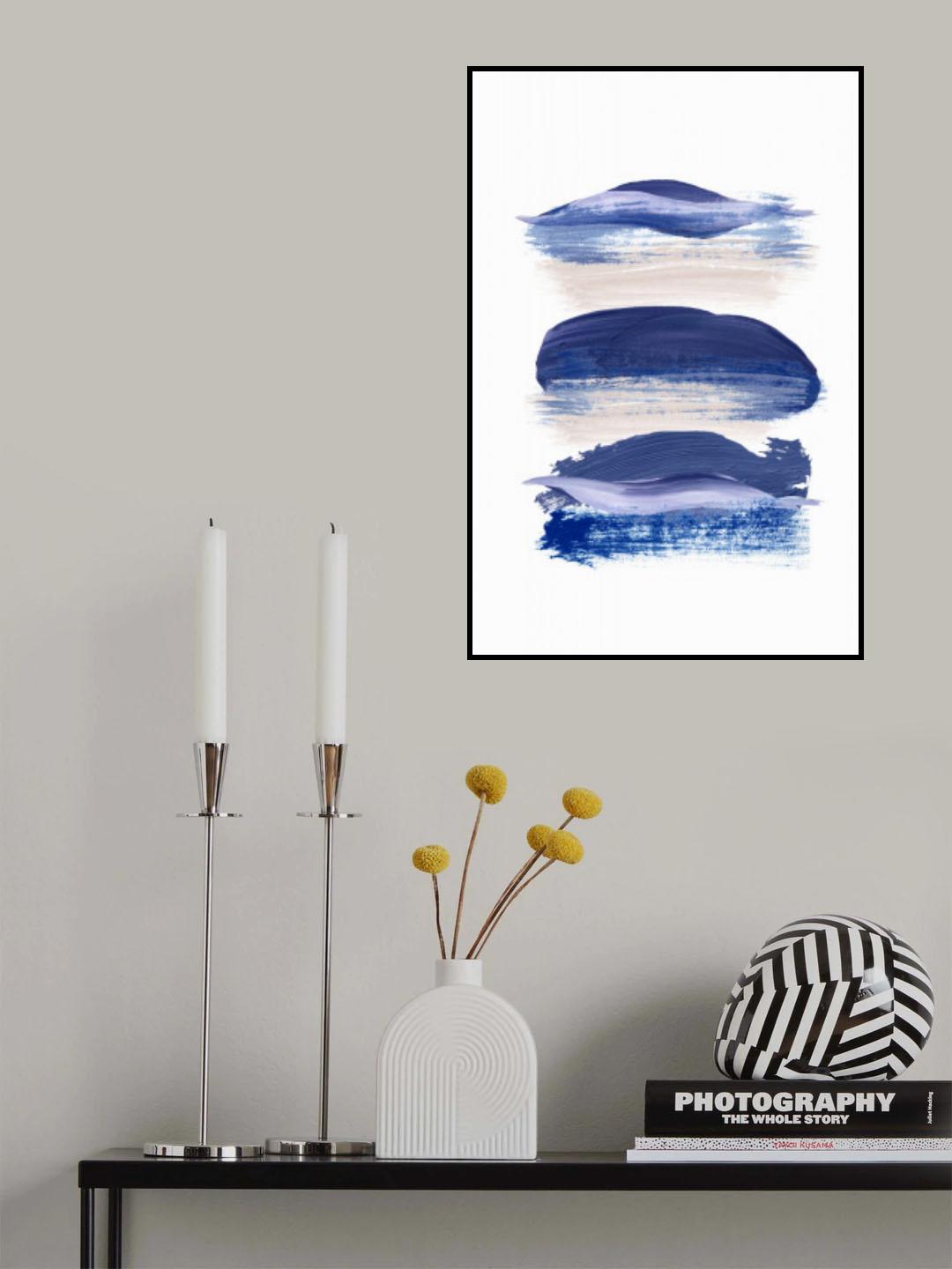 Boho Purple-2 Poster och Canvastavla