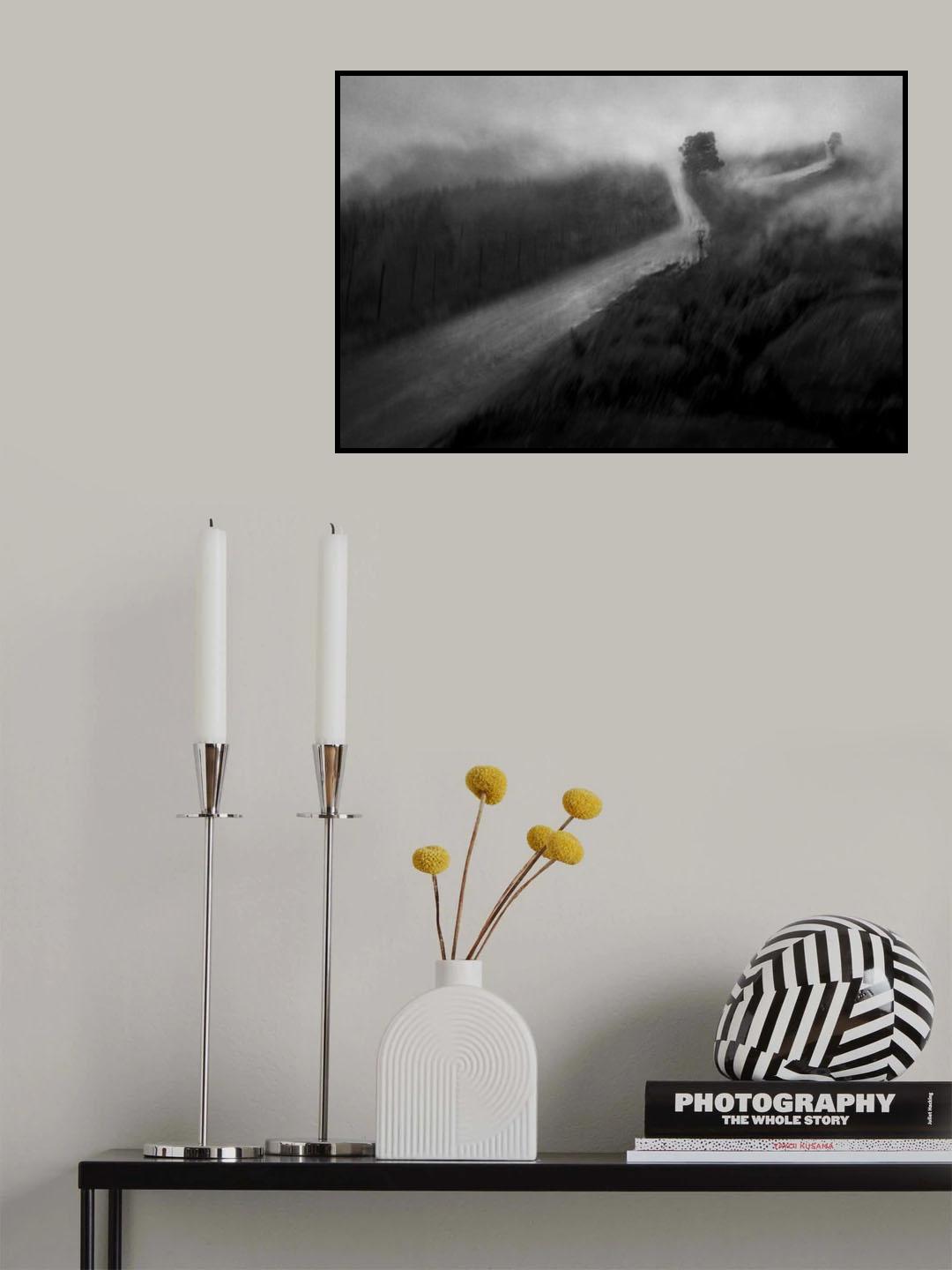 To the mountain of clouds Poster och Canvastavla