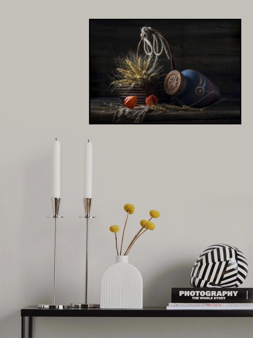 "Fu" upside-down = Good Luck Arrives Poster och Canvastavla
