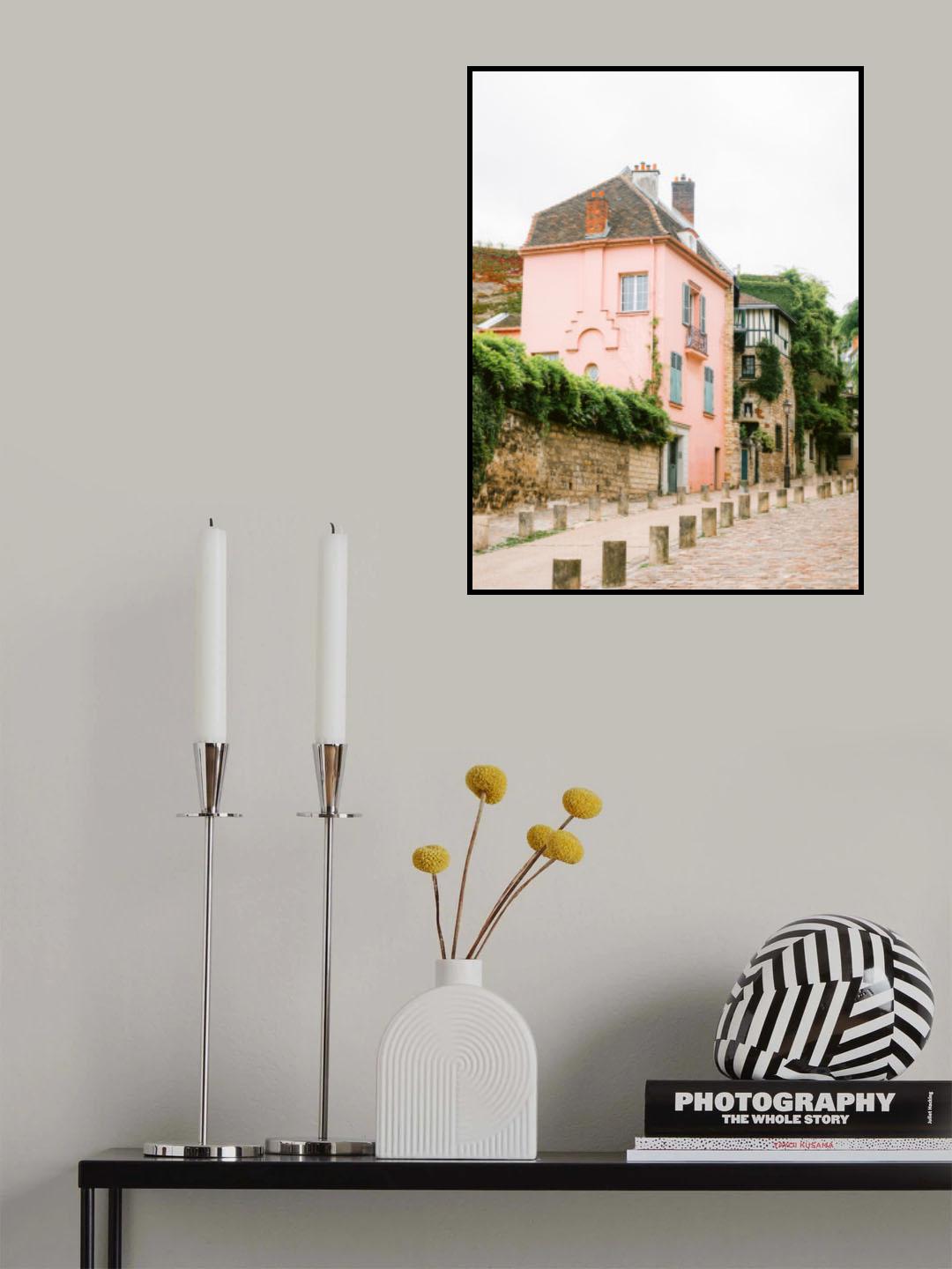 Rue de l'Abreuvoir Paris II Poster och Canvastavla