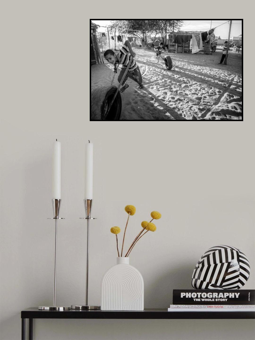 Playing Poster och Canvastavla