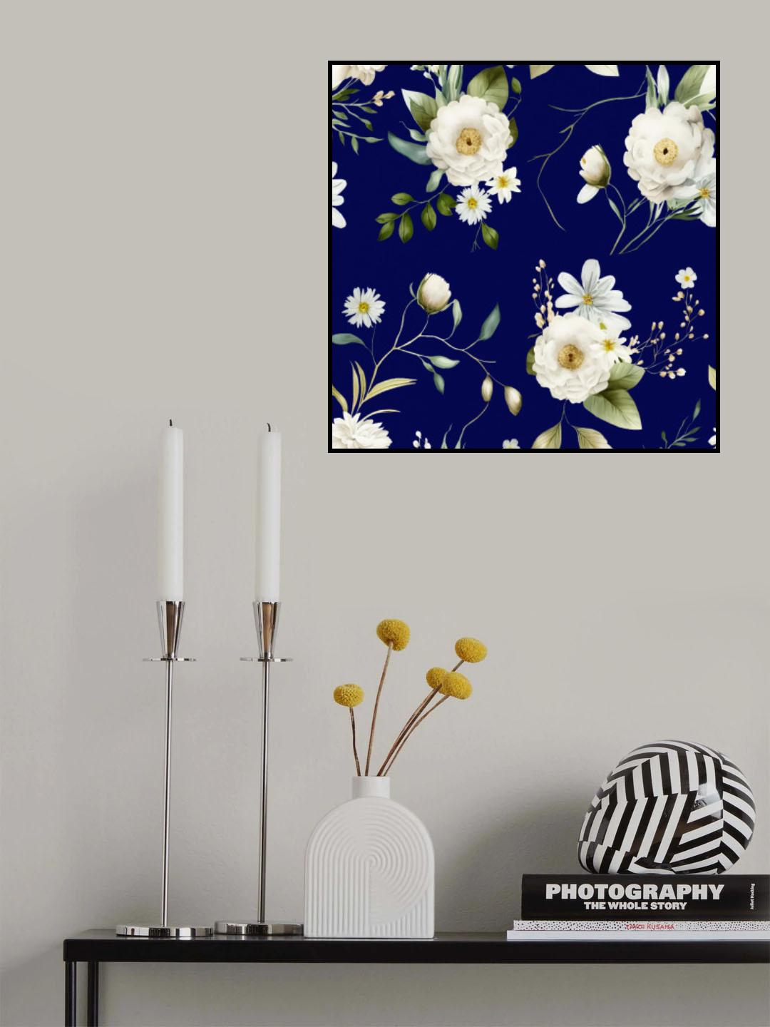 Wall Mural Wh 2 4096 Parliament Blue Poster och Canvastavla