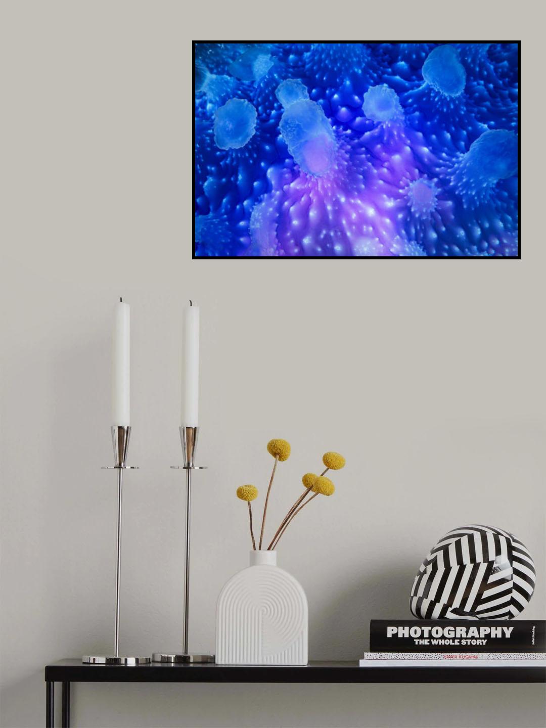 Underwater art : Jellyfish Poster och Canvastavla
