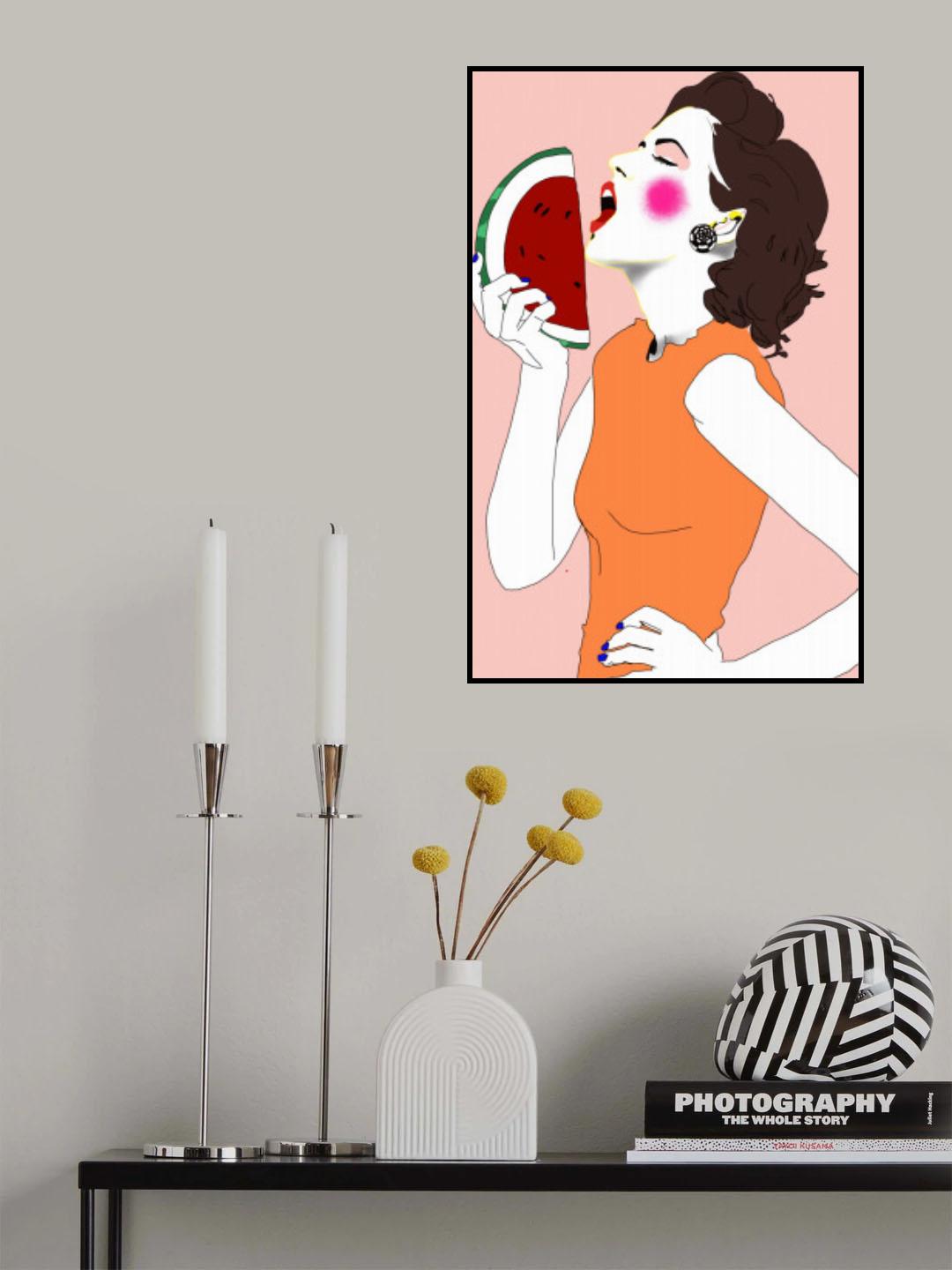 Watermelon Poster och Canvastavla