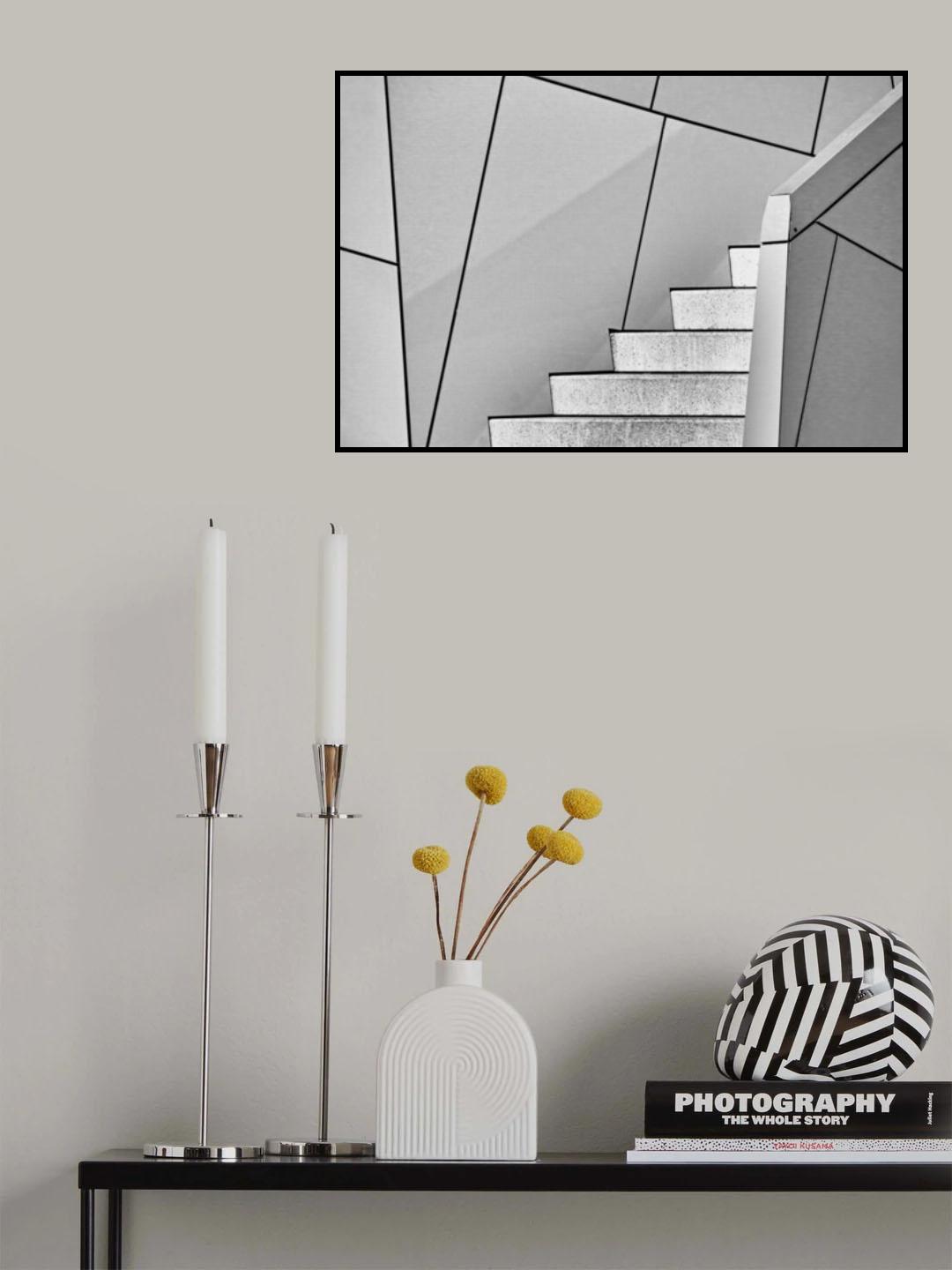 Stairs Poster och Canvastavla
