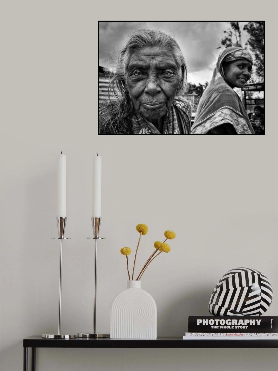 Portrait Poster och Canvastavla