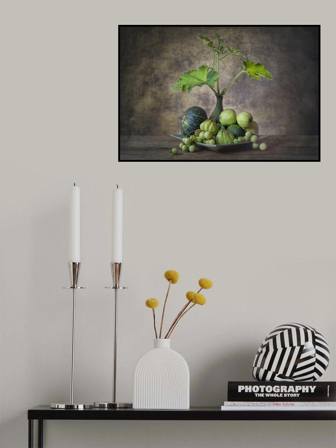 Greens from the Garden Poster och Canvastavla