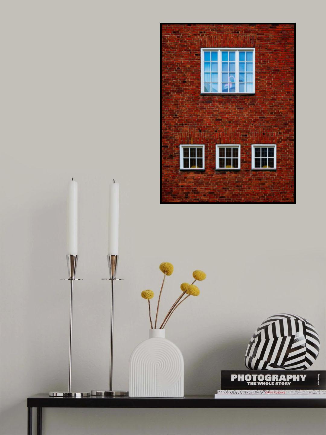 the room of a flamingo Poster och Canvastavla