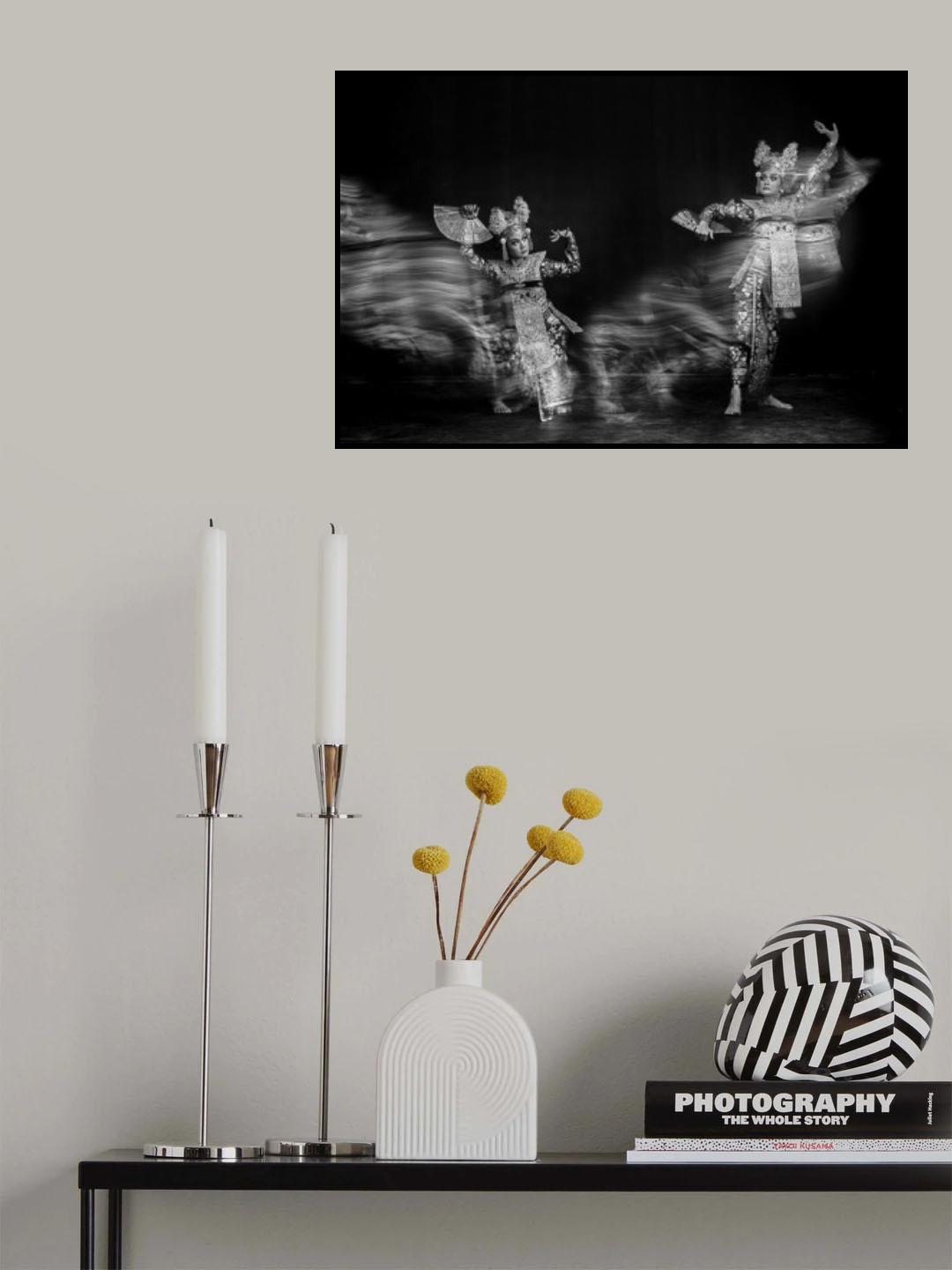 Legong Dancers Poster och Canvastavla