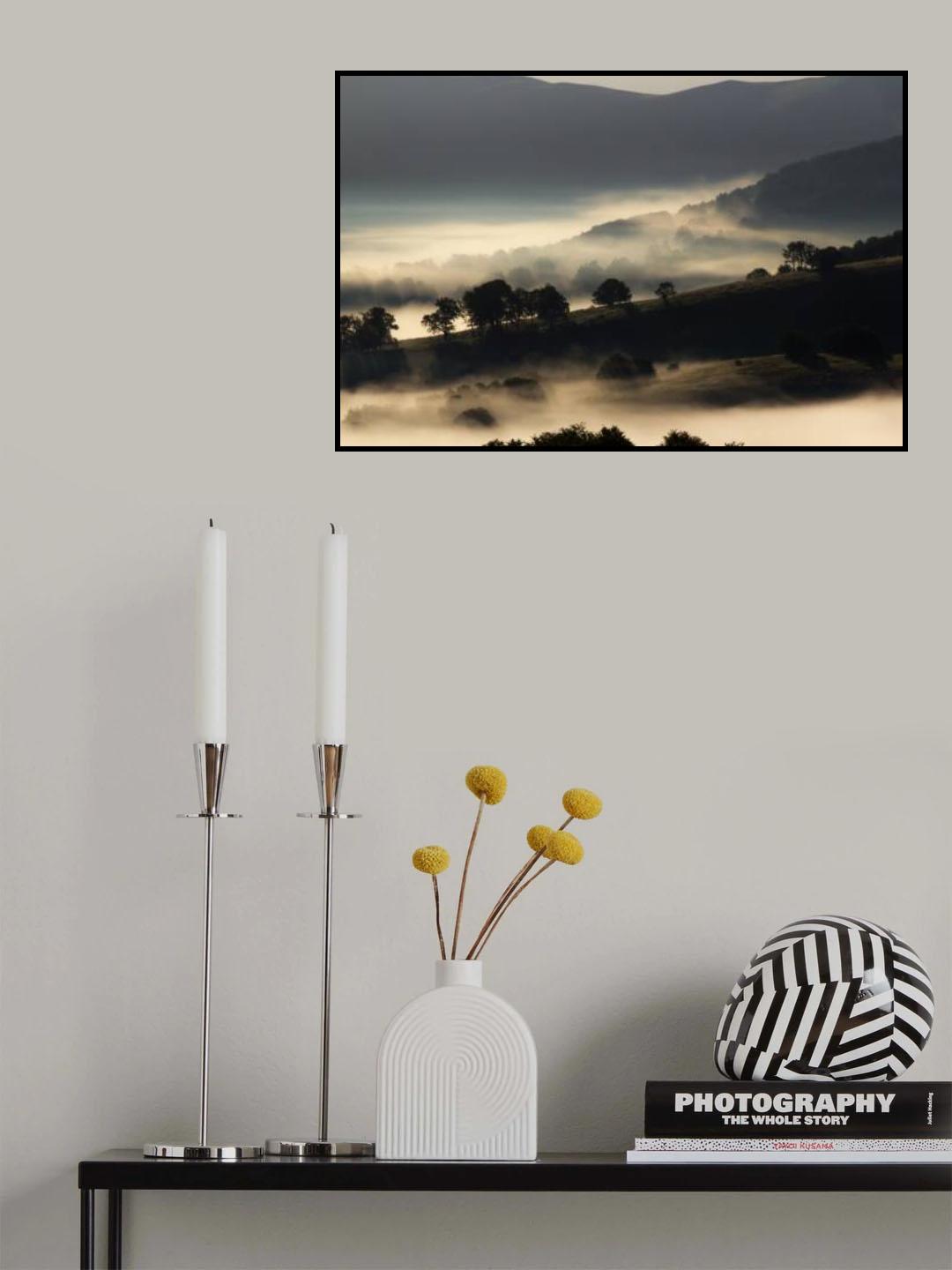 Morning mist Poster och Canvastavla