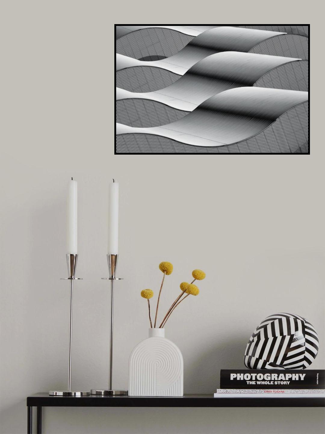 Waves Poster och Canvastavla