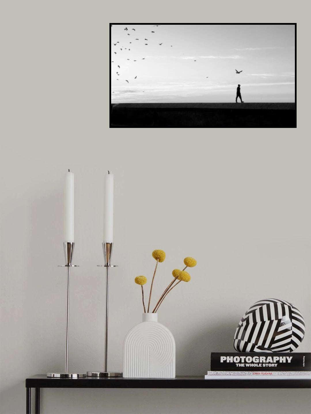 Walking Poster och Canvastavla
