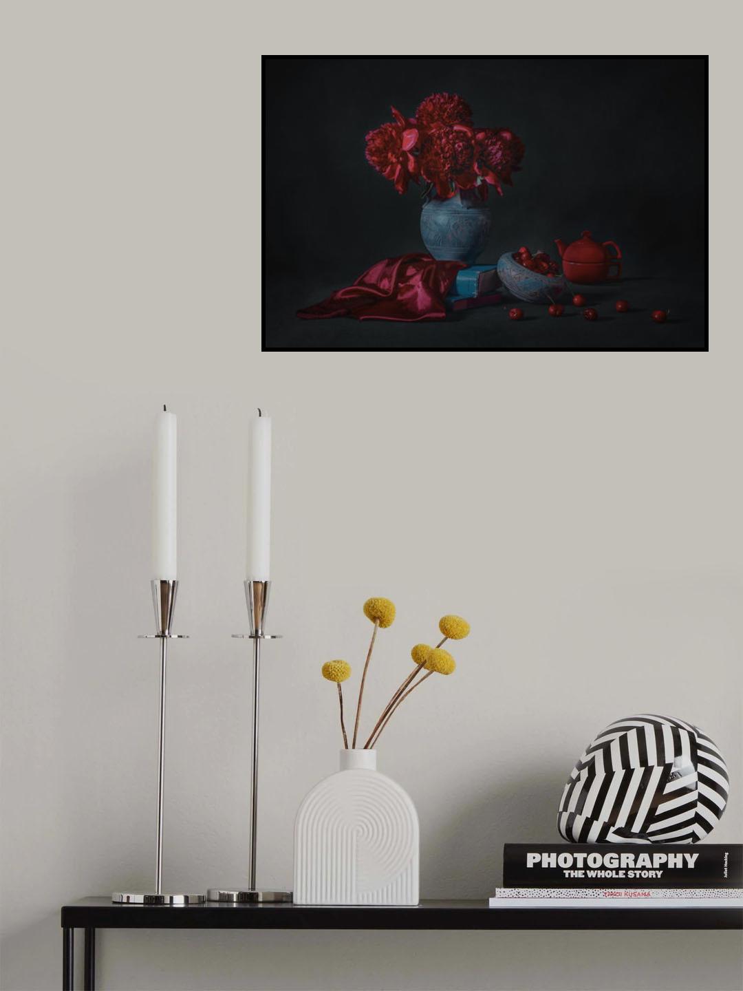 Red Charm Poster och Canvastavla