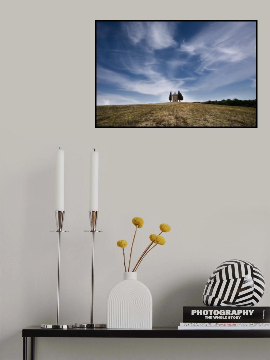 Madonna di Vitaleta Poster och Canvastavla