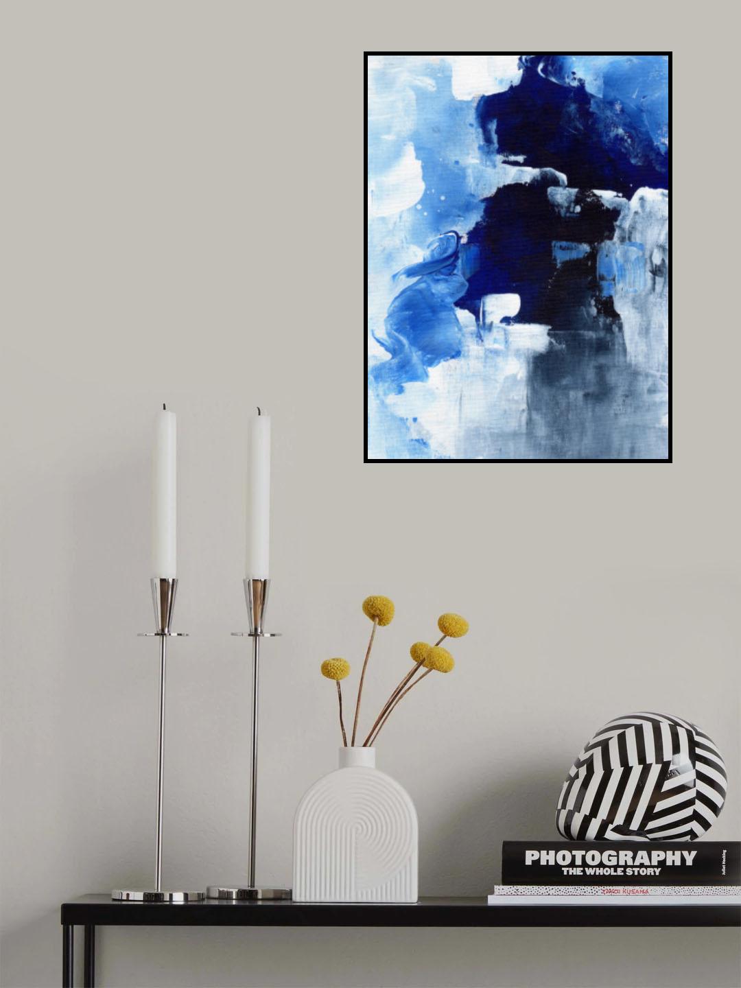 Winter Night Poster och Canvastavla