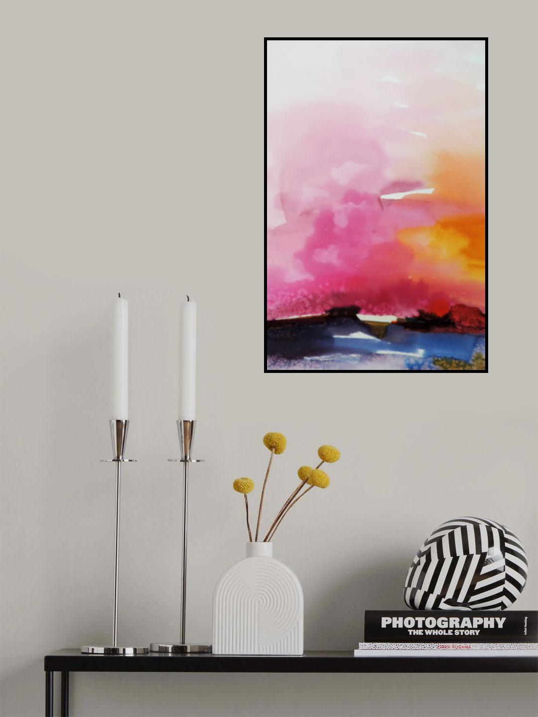 Abstrait 2 Poster och Canvastavla