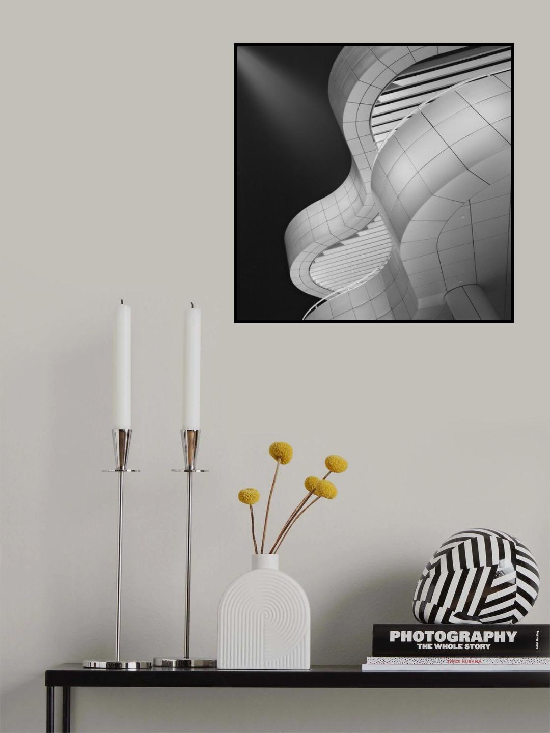 Bending the curve Poster och Canvastavla