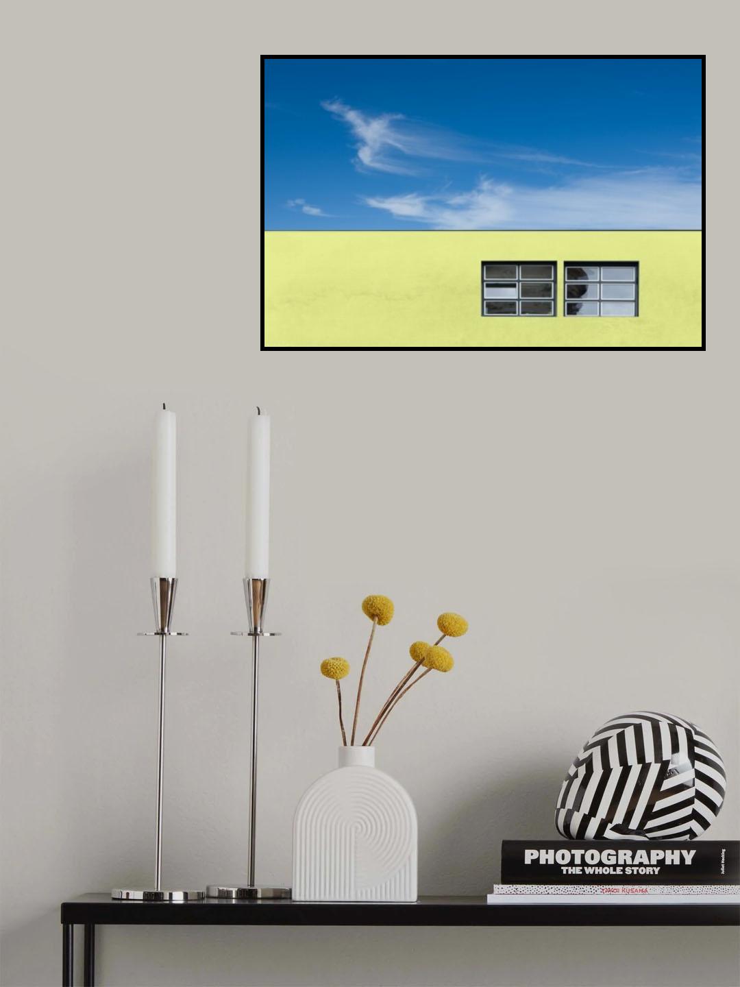 Yellow Poster och Canvastavla