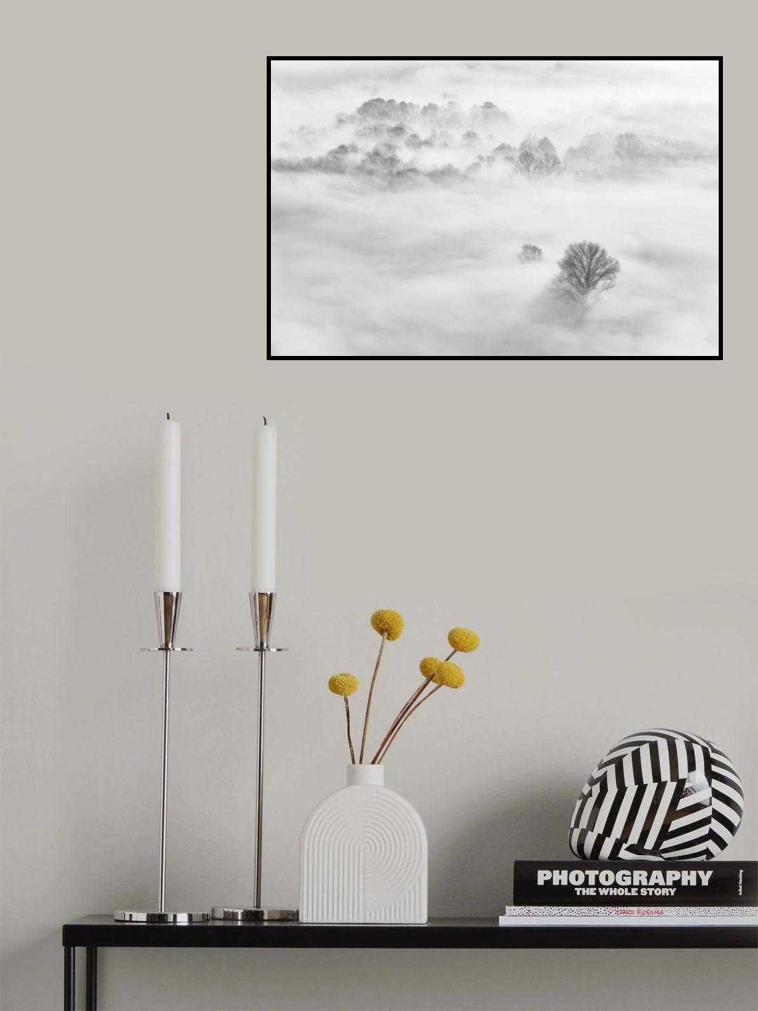 Foggy atmosphere Poster och Canvastavla