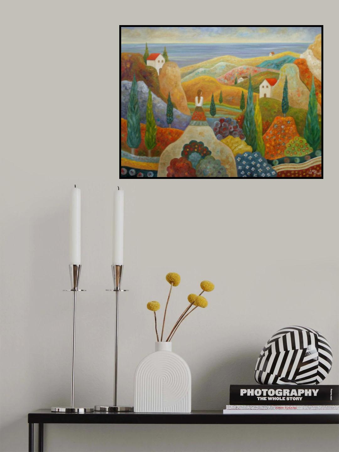 Back To Real Poster och Canvastavla