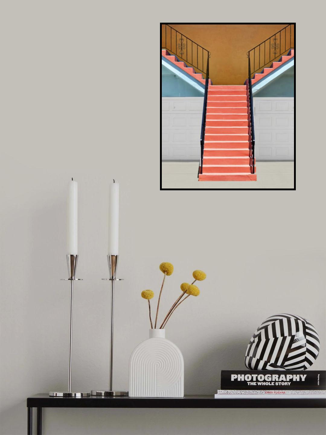 Stairs - San Diego California Poster och Canvastavla