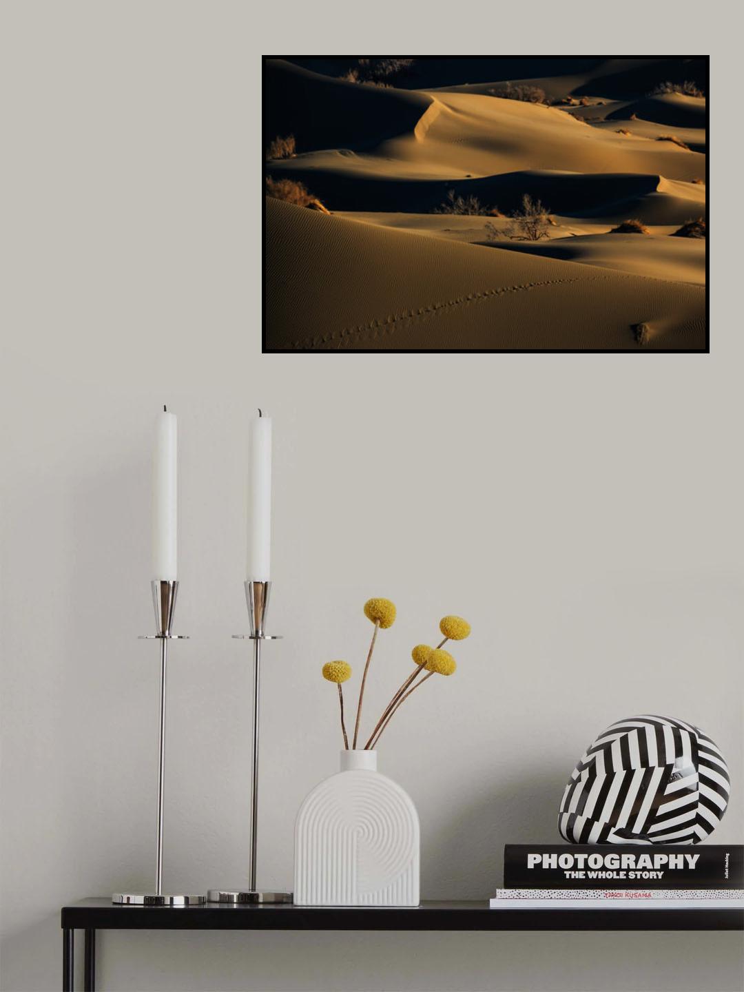 footprints Poster och Canvastavla
