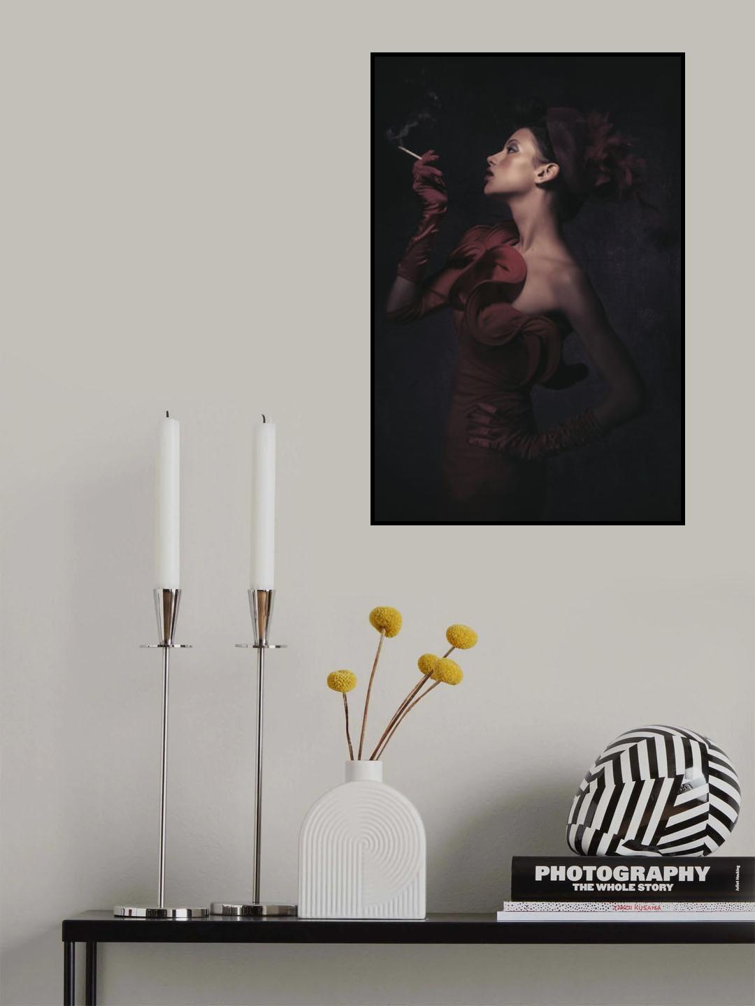 Red Lady Poster och Canvastavla