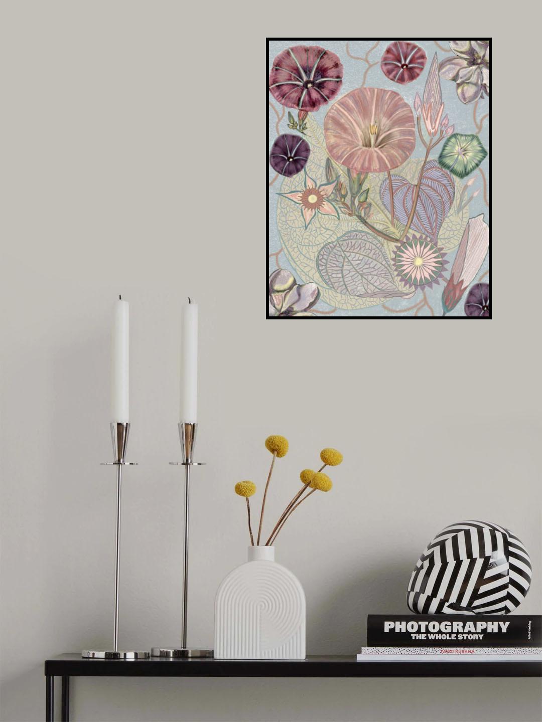 Vintage Wildflowers.png Poster och Canvastavla