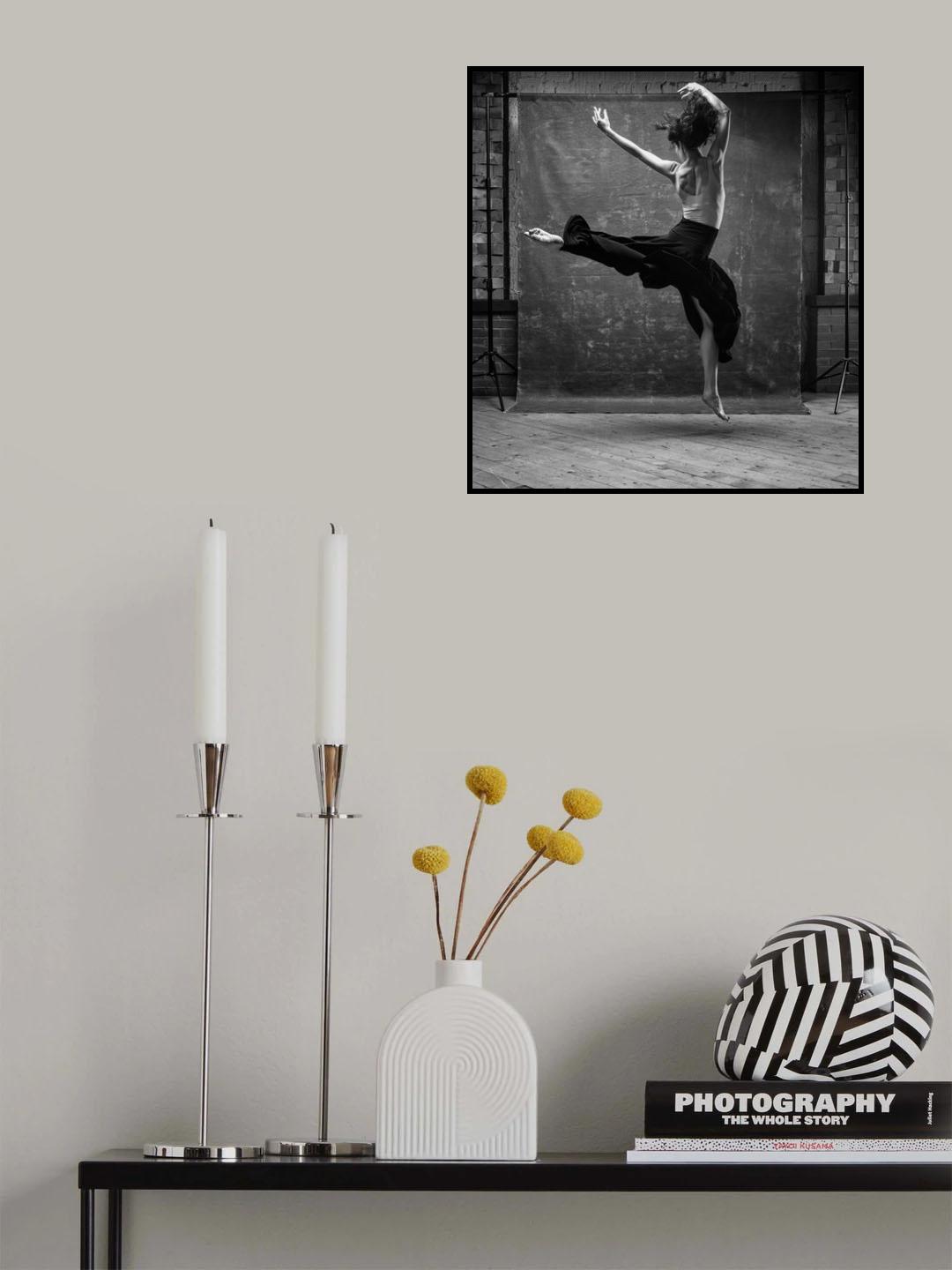 Dance Poster och Canvastavla